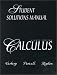 Books : Calculus (8th Edition): Student Solutions Manual