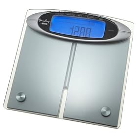 Tanita HD340 Jenny Craig Glass Digital Lithium HealthyTrack Scale with Goal Tracking Technology