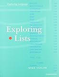 Exploring lists