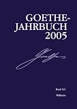 Produkt-Bild: Goethe-Jahrbuch 122, 2005: BD 122/2005