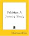 Book Pakistan A Country Study