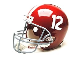 Alabama Crimson Tide Full Size Deluxe Replica NCAA Helmet by Riddell