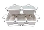 Best Kitchen Elements Ceramic Double Chaffing