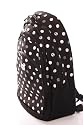 VANS GIRLS POLKA DOTZ BACKPACK BLK/WHT