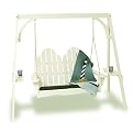 Nantucket Adirondack Swing - White