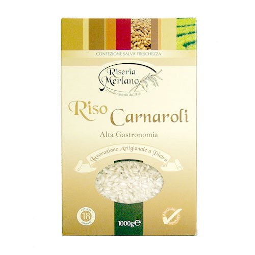 Carnaroli Rice (Riso Carnaroli) from Piemonte by Riseria Merlano