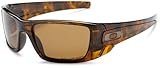 Oakley Men's Polarized Fuel Cell Sunglasses,Brown Tortoise Frame/Bronze Polarized Lens,one size