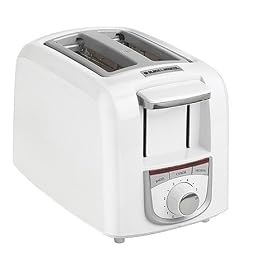 Black & Decker 2-Slice Toaster - White by Black & Decker