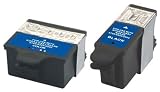 2 Pk (1 black + 1 color) Compatible KODAK #10 10 BLACK + COLOR INK CARTRIDGES for Easyshare 5100 5300 5500