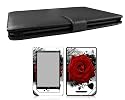Bundle Monster Barnes & Noble Nook Color Nook Tablet Synthetic Leather Case Cover Jacket + Skin Art Decal Sticker + Screen Protector Ereader Accessories Combo - Fits both Nook Color and Nook Tablet (Released Nov. 7, 2011) Devices