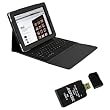 Slim 2.0 Bluetooth Keyboard For Apple iPad 1 Wifi/3G, iPad 1 - Built In iPad Padded Protection Cover, Folio Stand