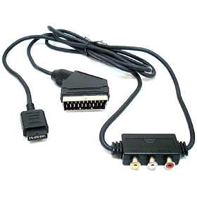 C�ble RGB Playstation PS1 PS2 PS3