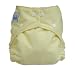 FuzziBunz Perfect Size Cloth Diaper, Butter, Size Small 7-18 lbs image 1