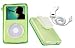 Electronics : Clear GREEN Hard Plastic Case for iPod 5G Video [30GB] + Auto Charger + Screen Protector + Belt Clip+Neck Strap+ Click Wheel Protector Sold By TopDeals888
