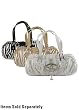 Rocawear Zebra Print East West Satchel Handbag