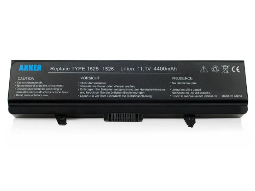 Anker New Laptop Battery for Dell Inspiron 1440 1525 1526 1545 1750 PP29L PP41L Fits 312-0844 312-0625 i15-157b 312-0626 k450n gp952 ru586 [Li-ion 6-cell 4400mAh] Review