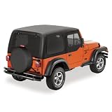 Bestop 41508-01 Black 1 Piece Hardtop With Doors for 1997-06 Jeep Wrangler