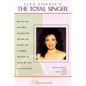 Lisa Popeil's The Total Singer- deluxe set [VHS]