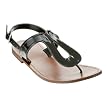 Women's Merona&reg; Eleora Flat Sandals - Black Patent