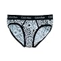 Calvin Klein men's 365 black stained glass hip brief