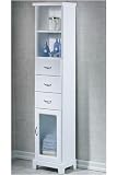 Dexter Standard Linen Cabinet With A Glass Door