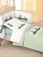 Anne Geddes Quilt Lettino Con Paracolpi Tel (Verde)