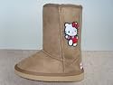 Hello kitty girls boots "stancy" tan