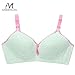 Anmengte Womens Seamless Push Up Nursing Bra Comfort Sleep Maternity Bralette