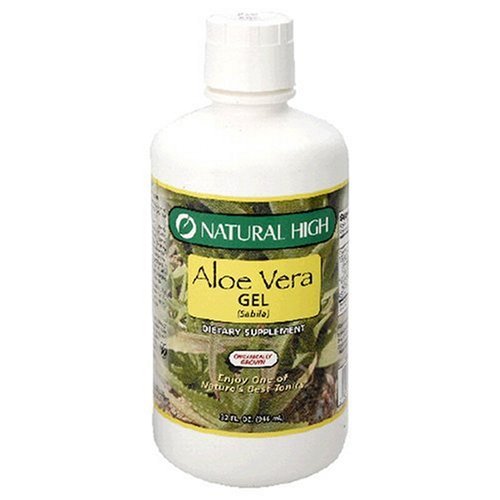 Natural High Aloe Vera Gel, Sabila, 32 Fluid Ounces (946 ml) (Pack of 4) by Natural High