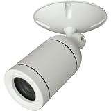 NetMedia Indoor/Outdoor Power-Over-Coax Video Varifocal Color Camera (White)