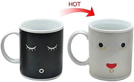 APXC Magic Morning Mug Heat Sensitive Color Change Coffee Tea Mug Cup