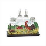 Country Rooster Cruet Set - 1 set