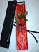 Luxury Single Red Rose In Presentation Box For Valentine's Day