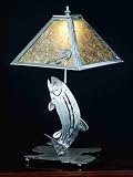 21H Flyfishing Trout Table Lamp
