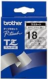 BROTHER TZテープ TZ-141 ラミネートテープ(透明地/黒字)18mm