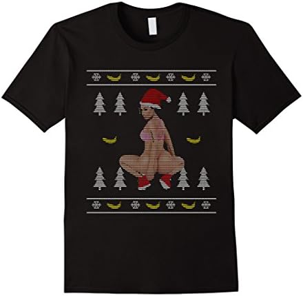Anaconda Ugly Christmas Sweater Party Tshirt - Male XL - Black