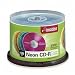 50-pack 32x CDR Spindle Neon Colors Retail Packaging with rip Label
