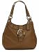 Authentic Coach Soho Smooth Soft Leather Lynne Hobo Handbag 17219 Chestnut Brown