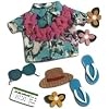 Jolees  Boutique Themed Ornate Stickers, Tourist