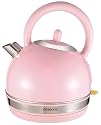 Kenwood Traditional Style Stainless Steel Dome kettle - Blush Pink