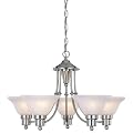 Hardware House 544452 24-Inch by 15-Inch Chandelier Brushed Nickel
