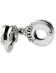Sterling Silver Reflections Handcuffs Bead