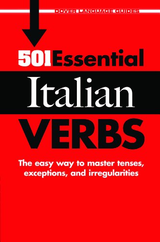 501 Essential Italian Verbs (Dover Language Guides Italian)