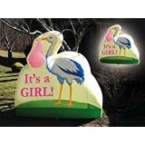 Bebe Sounds It's a Girl! Stork Inflatable by Bebe Sounds