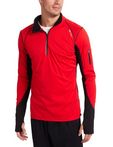 Sugoi Mens Firewall 18 Zip Jacket (Chili Red, Large)