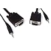 5m SVGA VGA HDTV RGB 15 Pin D-Sub PC, LAPTOP to TV, Monitor, projector Video and stereo Audio leads 3.5mm jack to jack cable set. AV Interconnect 5 metre