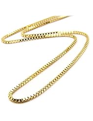 18" 0.6MM Box Chain in 10K Yellow Gold