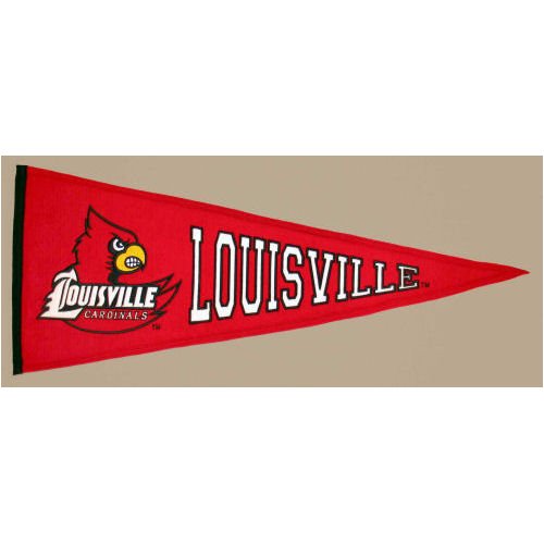 Buy Louisville Cardinals NCAA Traditions Collection Pennant from Winning Streak Sports by Winning Streak