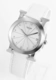 [エルメス]HERMES 腕時計 Hウォッチ ラウンド レザー ホワイト/シルバー HR1.510.230/UBC ボーイズ [並行輸入品]