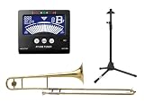 Bach Prelude TB711 Trombone w/ Bonus Instrument Store Trombone Stand and Tuner